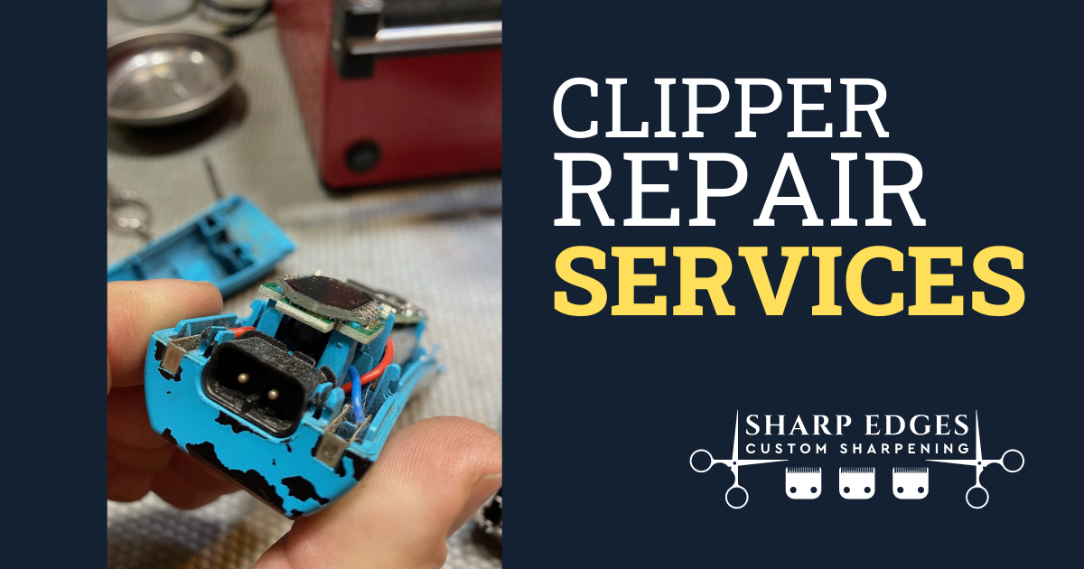 Clipper repair shop and blade sharpening